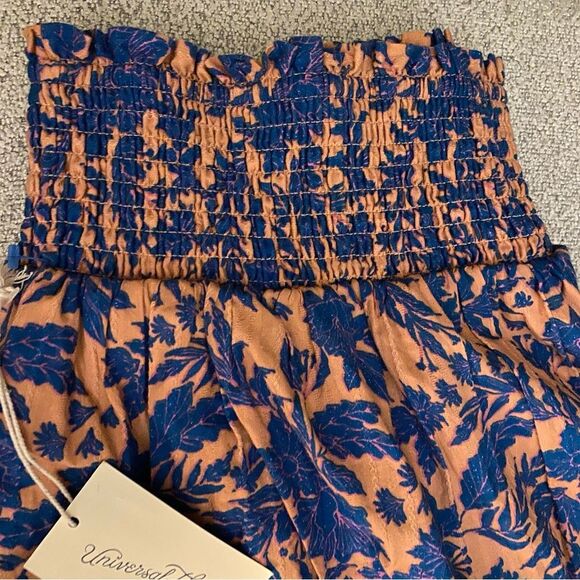 NWT Universal Thread Tiered Skirt Women's Blue Floral Short Ruffle XXL - Picture 7 of 9